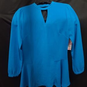 Elegant Blue Women's Dress